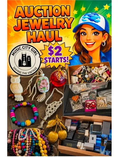 AUCTION JEWELRY HAUL- $2 Starts