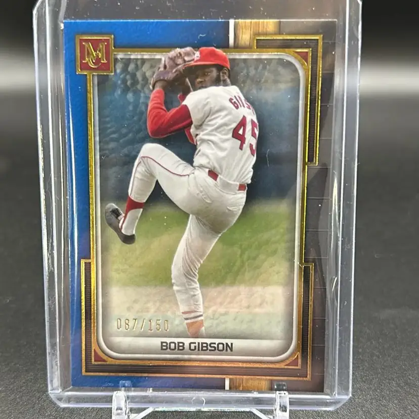 Bob Gibson 2023 Topps Museum Blue /150 St. Louis Cardinals 