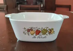 Corning Ware "Le Persil" P-43-B 5" x 5" Square Casserole