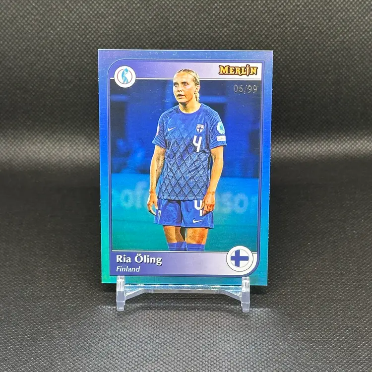 Ria Oling Eurostars /99 2025 Topps Merlin Euros - Finland