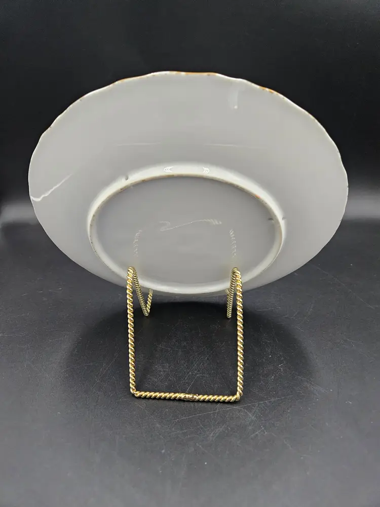 Floral Porcelain Plate