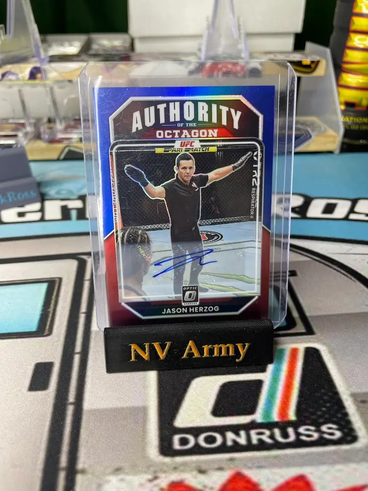UFC- 2023 Panini Donruss Optic Authority Of The Octagon Jason Herzog /49