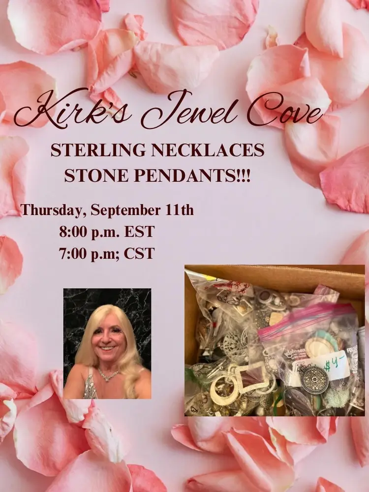 Sterling Necklaces & Stone Pendants