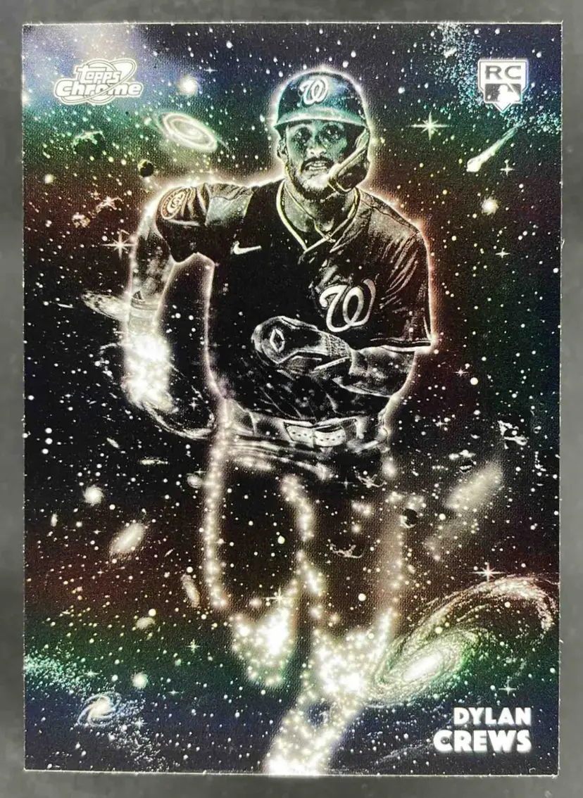 2025 Topps Cosmic Chrome Dylan Crews Constellation Variation RC SSP #194
