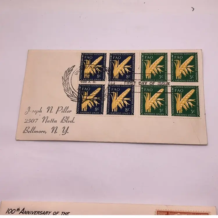 PP3 First Day of Issue 1950’s USPS  Lot of 3 Cancelled