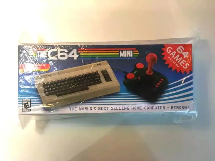 THE C64 Mini Commodore 64 Console + Joystick - US version Brand New Sealed