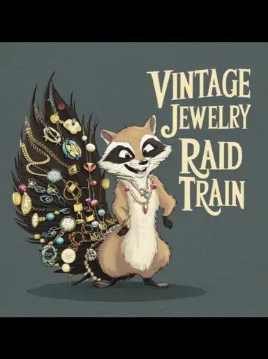 Vintage Jewelry Train
