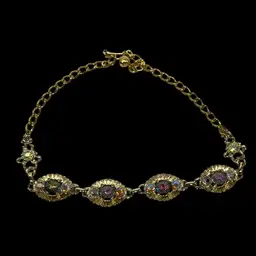 Purple Stone Necklace