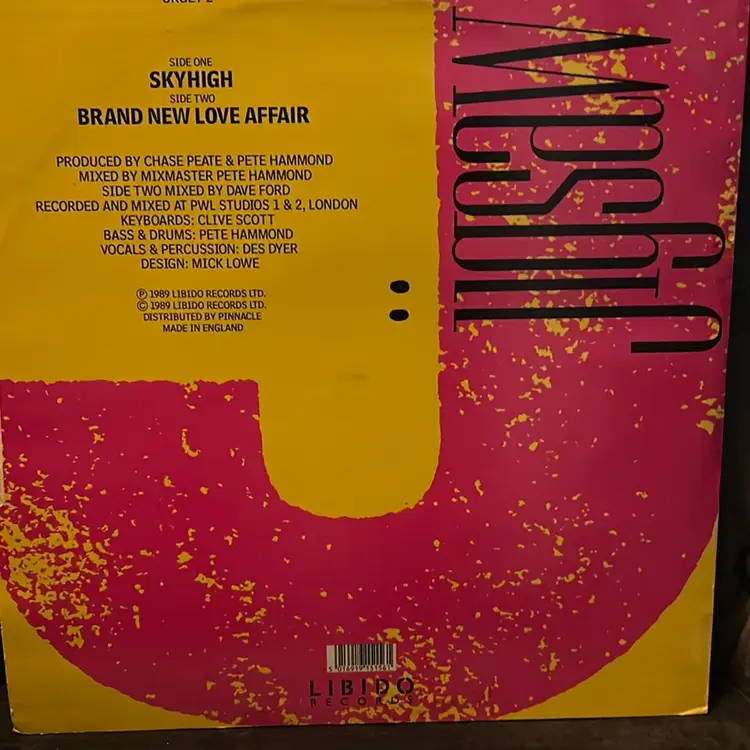 Sky High Jigsaw 
1989 Release By Libido Records Limited Made In England Distributed By Pinnacle

