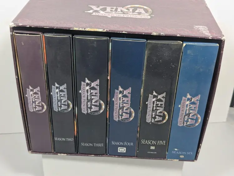 Xena Warrior Princess Complete Series Seasons 1-6 Deluxe DVD Collectors Box Set