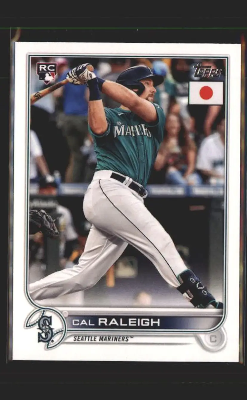 2022 Topps Japan Edition #169 Cal Raleigh - (137) - Seattle Mariners