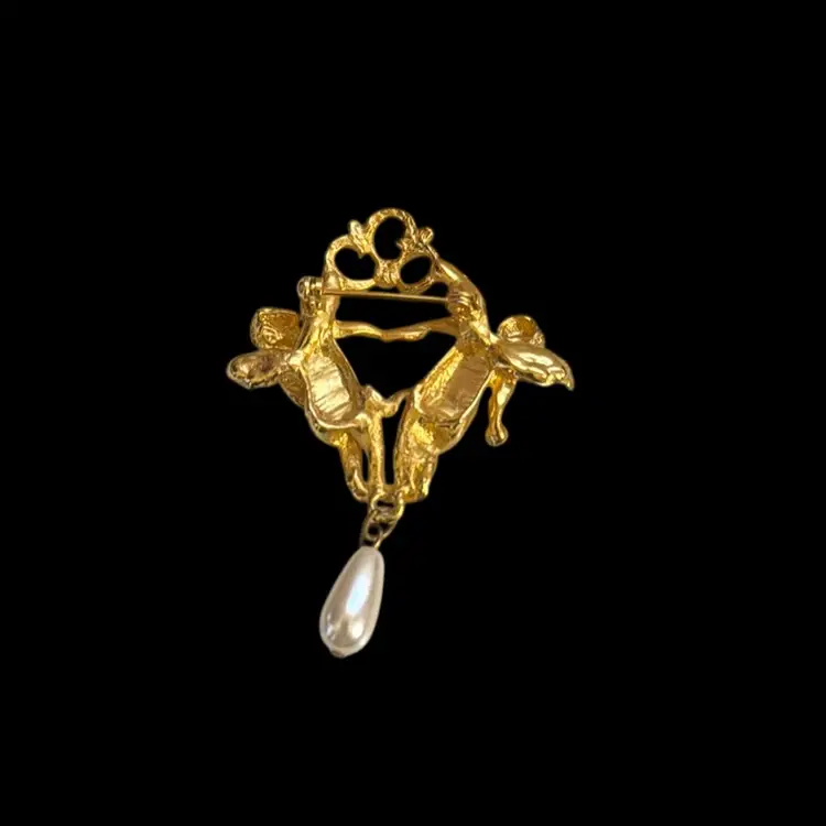Cherub Brooch