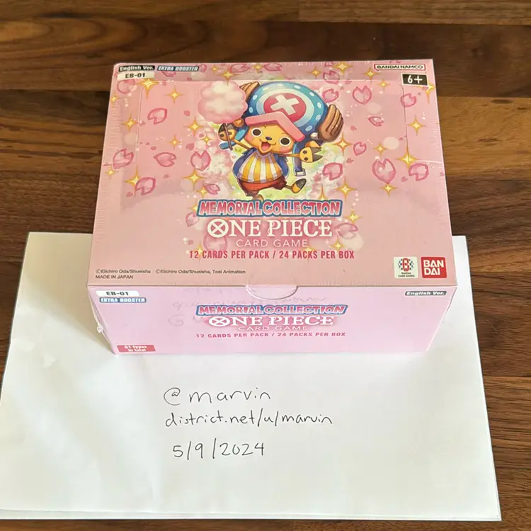 One Piece - EB01 Memorial Collection Extra Booster