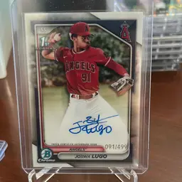 2024 Bowman Chrome Prospect Refractor 116/499 Joswa Lugo Auto #CPA-JL GS1