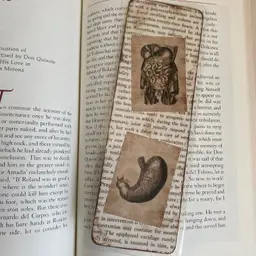 Guts And All Dark Academia Bookmark