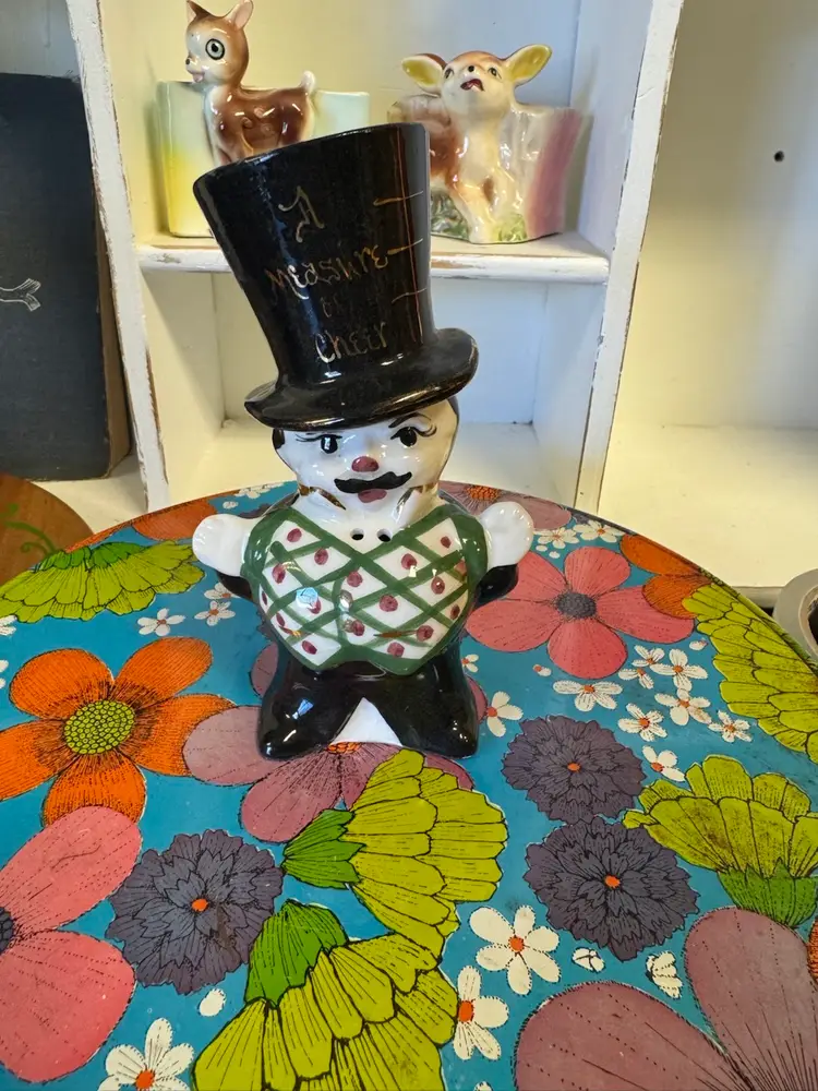 Poinsettia Studios California Dapper Gentleman Shot Glass