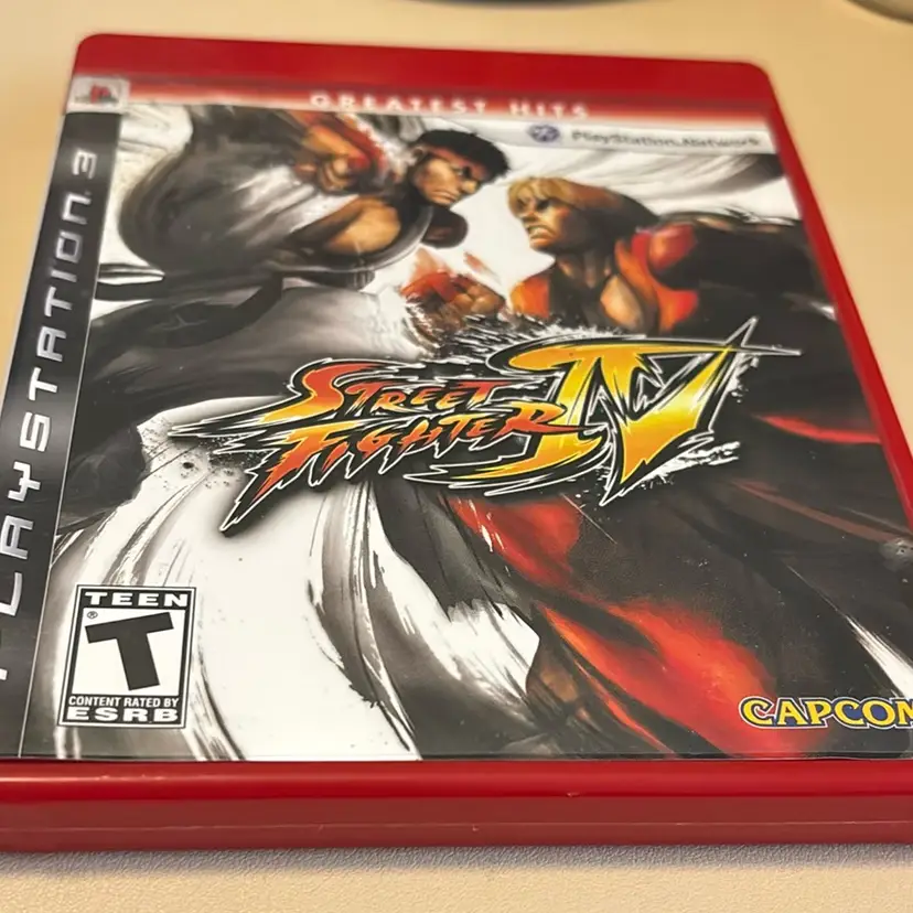 PS3 - No Manual - Street Fighter IV (GH)