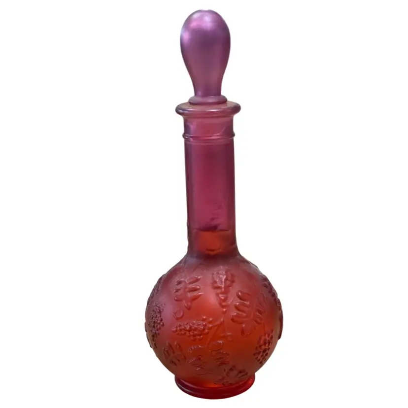 vintage Avon "Skin So Soft" bath oil bottle from the 1960s or 1970s