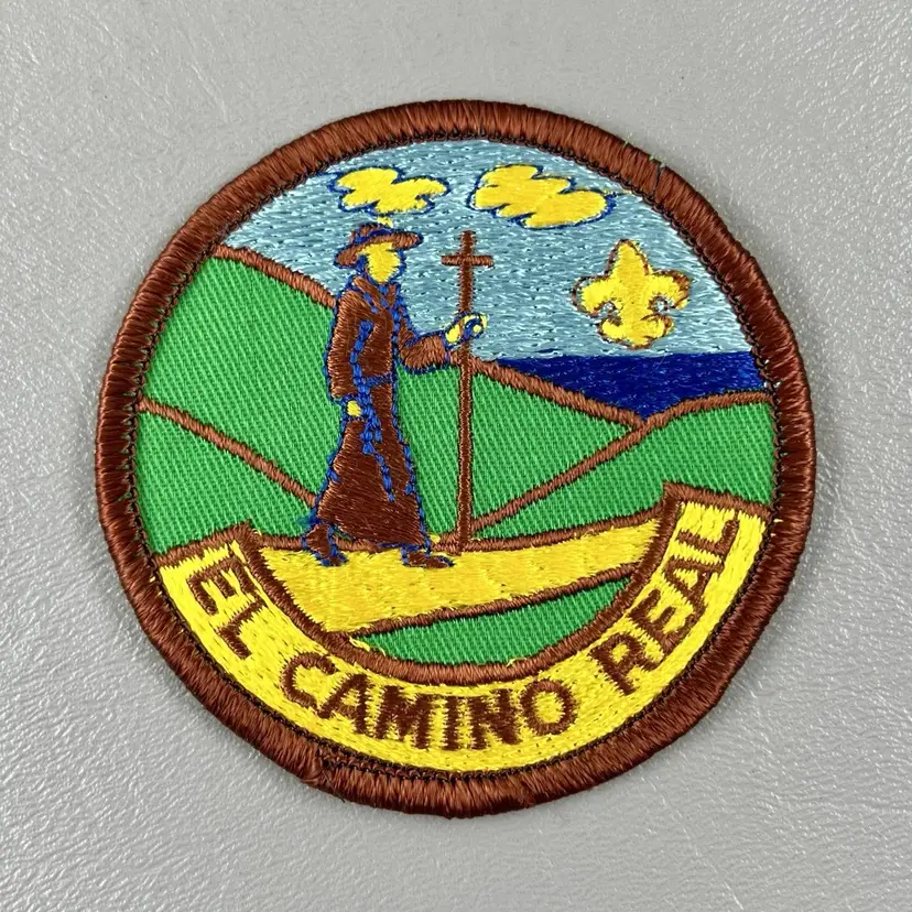El Camino Real 3” Round Patch Boy Scouts Trail Patch