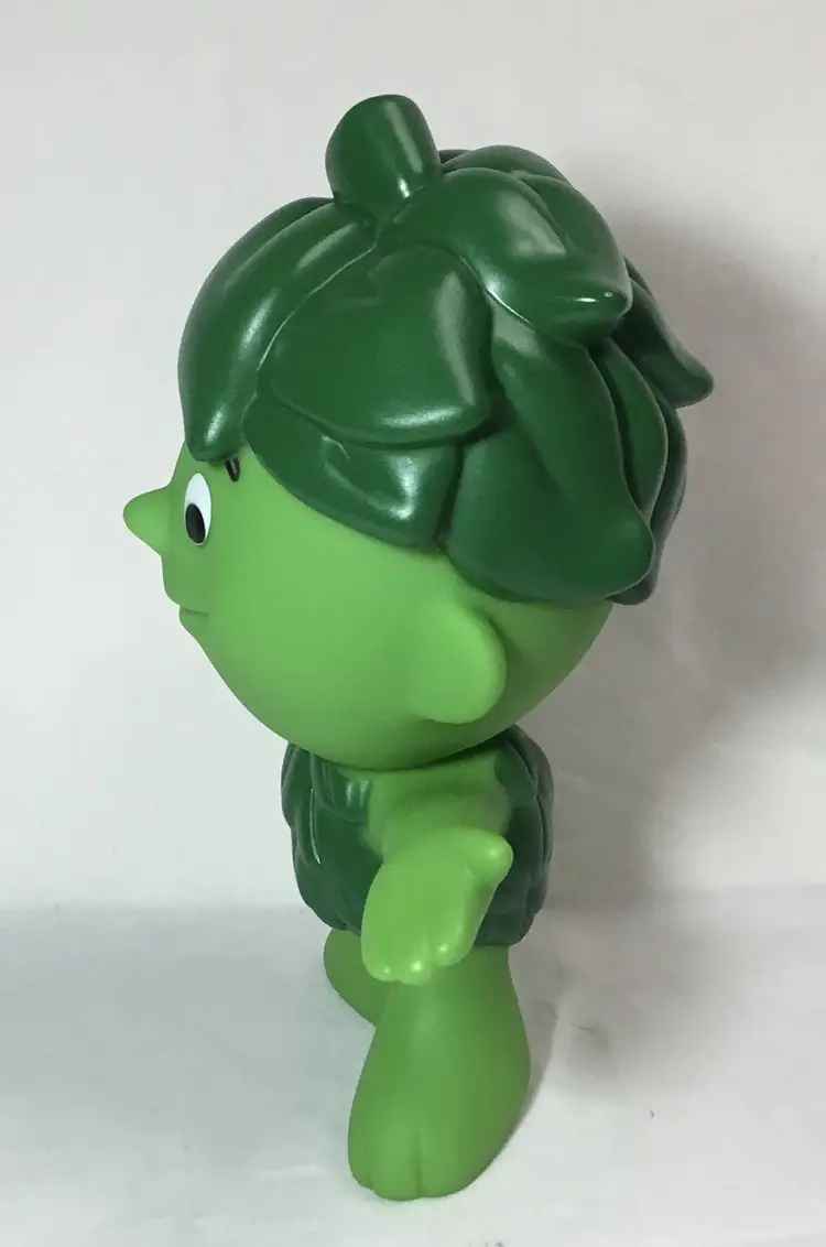 General Mills, Sprout, Jolly Green Giant's apprentice, plastic toy 6" tall