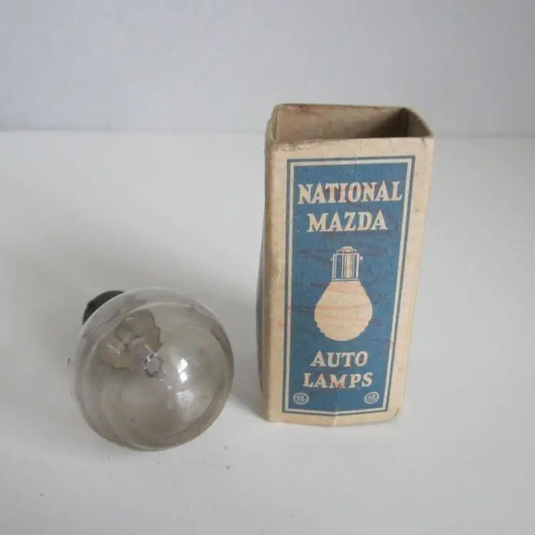 National Mazda Auto Lamps in original box 1913 - GN1019