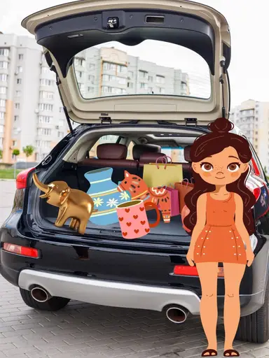 SHOP MY…. CAR??? FULL OF VINTAGE!!