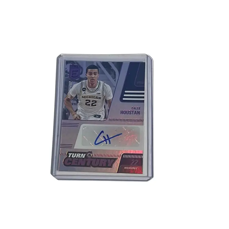 2023-24 Elite Draft Picks Caleb Houston Turn Of The Century Autograph