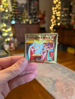 New Old Stock Dennison Christmas Seals