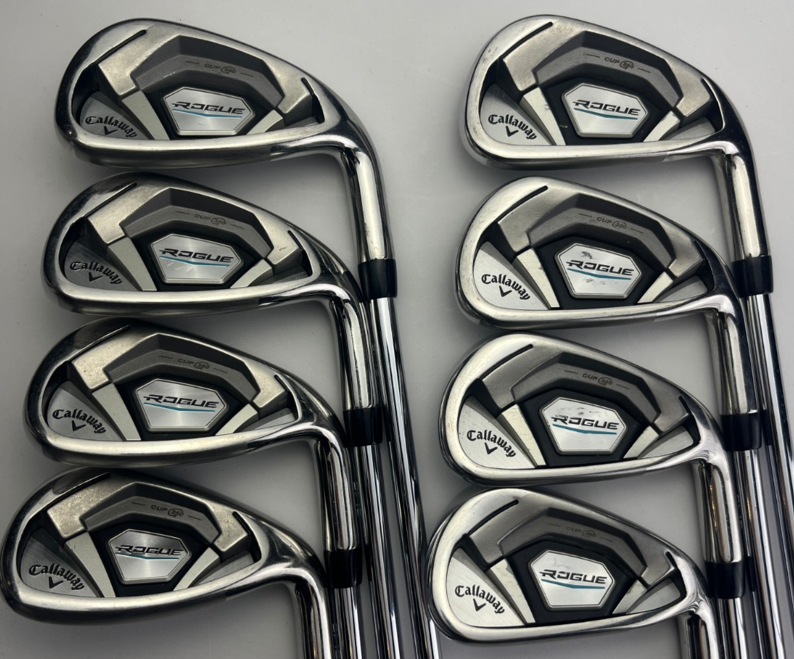 Stacked Golf · Callaway Rogue CF18 Irons 4-PW, AW - KBS Tour 120