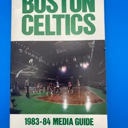 NBA Boston Celtics 1983-84 Media Guide