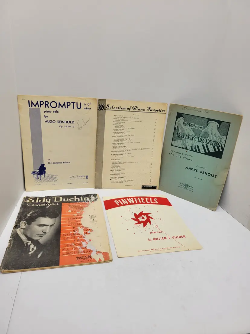 pinwheels lot of music sheets
