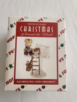 X7-House of Lloyd Christmas Around the World Ornament 1996