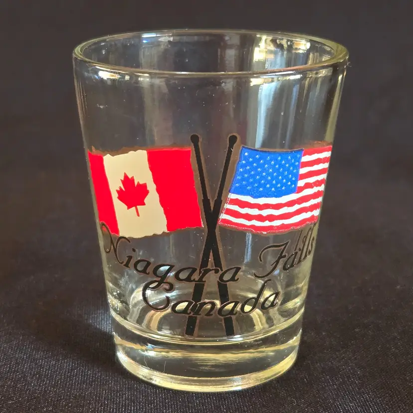 Niagara Falls Canada Souvenir Shot Glass 2¼" Tall Approximately Unbranded