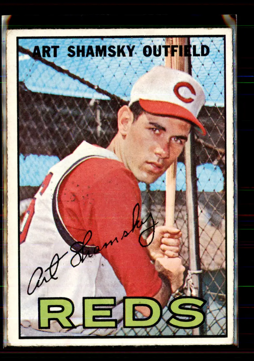 Art Shamsky 1967 Topps #96 - (144) - Cincinnati Reds