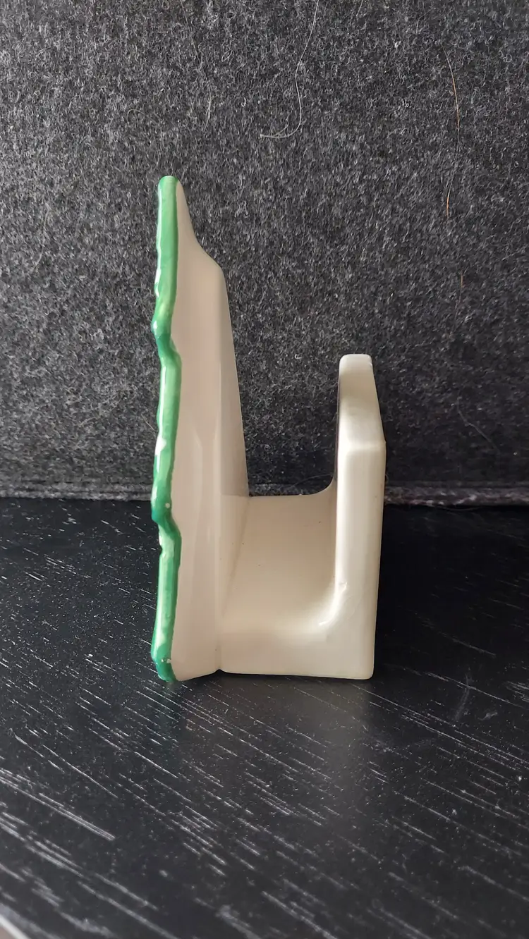 Vintage Holt Howard Christmas Tree Ceramic Napkin Letter Holder