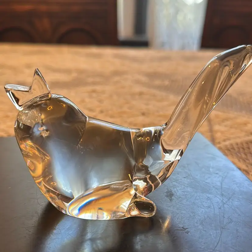 Steuben Crystal Song Bird