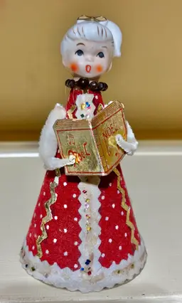 Japan Ceramic Head Caroler