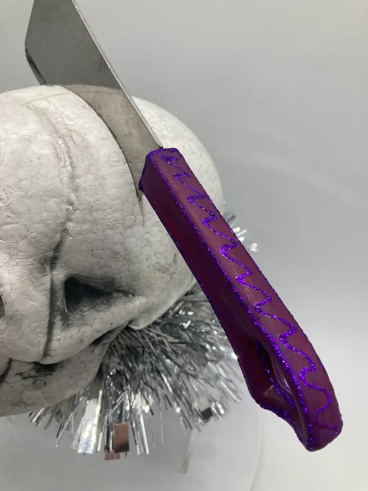 Handmade By Me - “Halloween Headache” Skull Assemblage