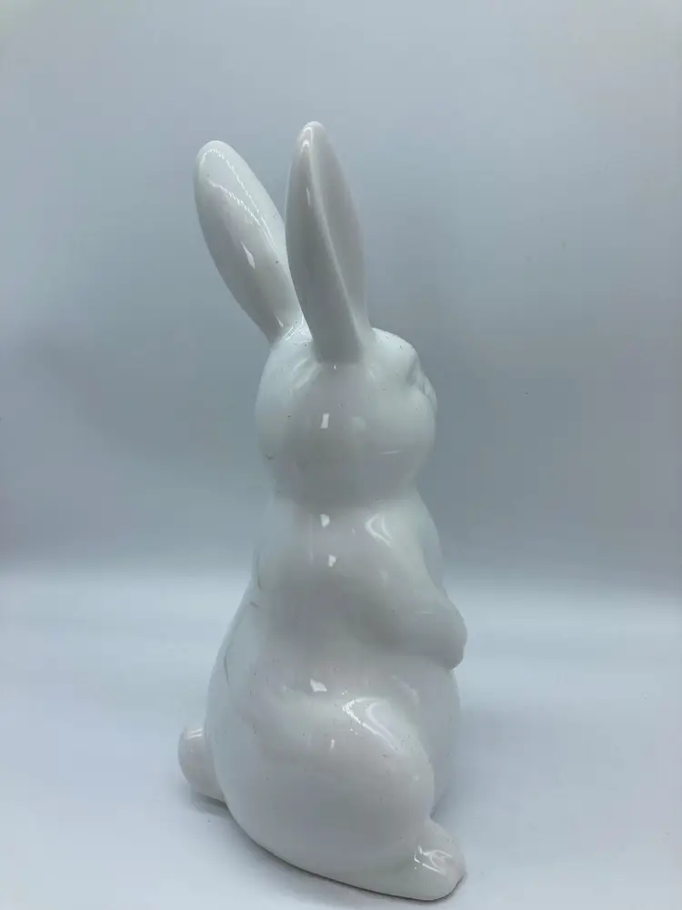 White Ceramic Standing Decor
Rabbit / Bunny
