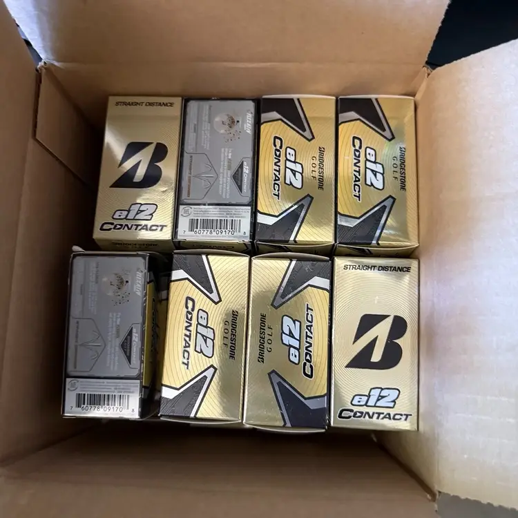 Bridgestone E12 Contact Golf Balls - 5 Dozen