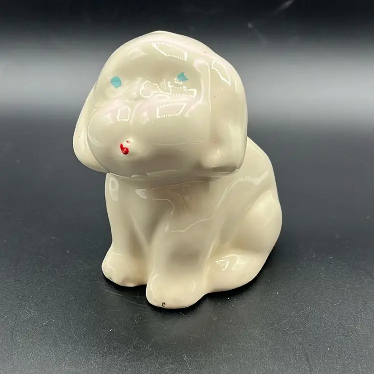 Little Puppy Ceramic Planter