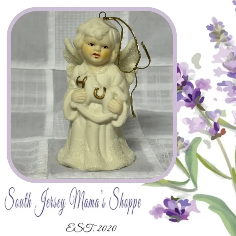 Vintage Angel Bell Ornament