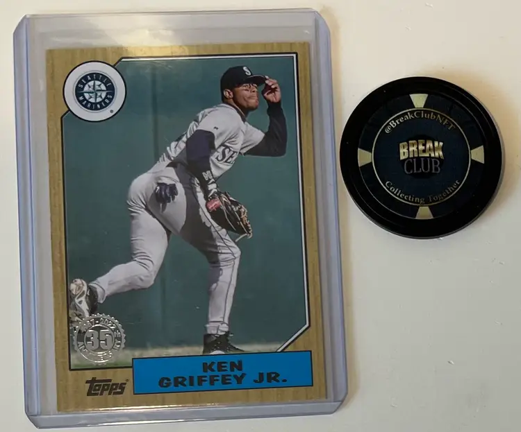 Ken Griffey Jr. 1987 Insert Seattle Mariners