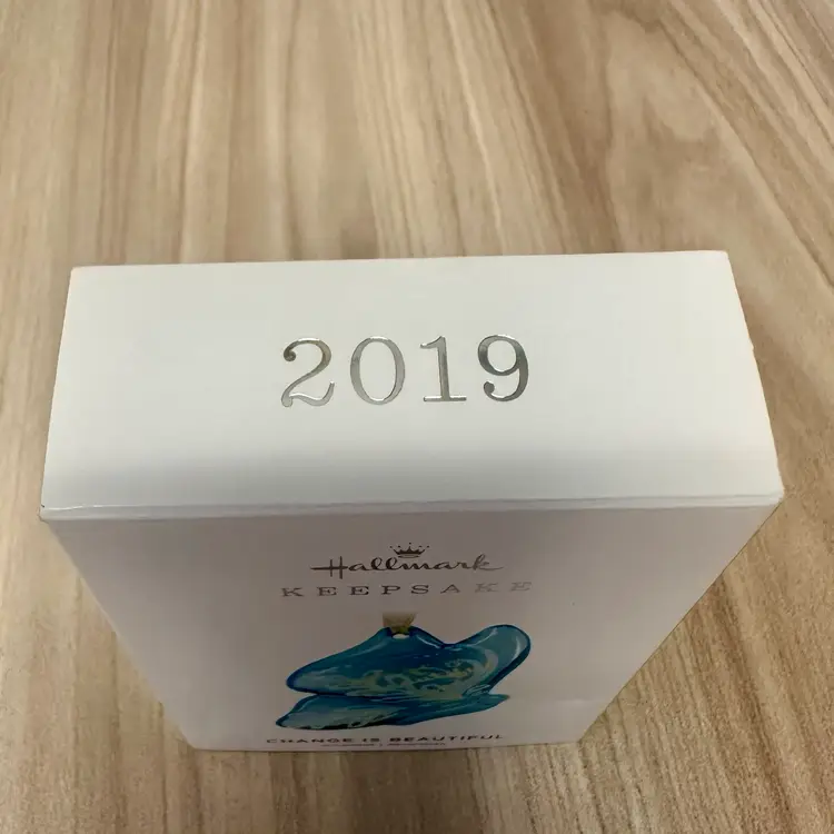 2019 Hallmark Keepsake "Change is Beautiful" butterfly ornament. NIB