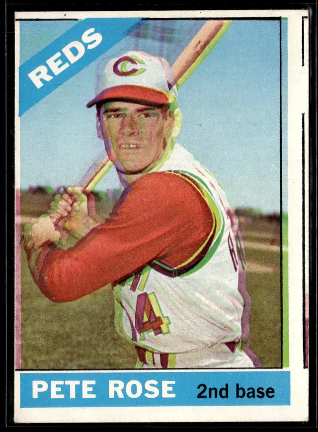#35 Pete Rose 1966 Topps #30 *LIVE AUCTION*
