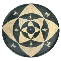 Vintage Colorado USA Pottery Art Bowl L.L. Mehlin, Mimbres / Acoma Style Pottery