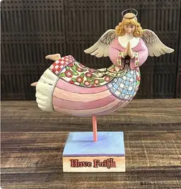 2006 Jim Shore Heartwood Creek Have Faith Angel