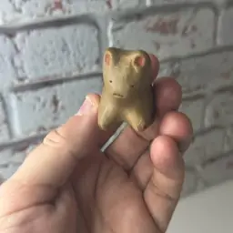 Pottery Cat 1.5” Tall