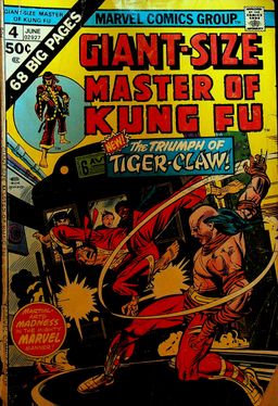 Giant Size Master of Kung Fu 4 1975 Tiger Claw