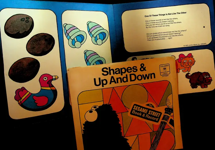 Sesame Street Shapes & Up and Down Record